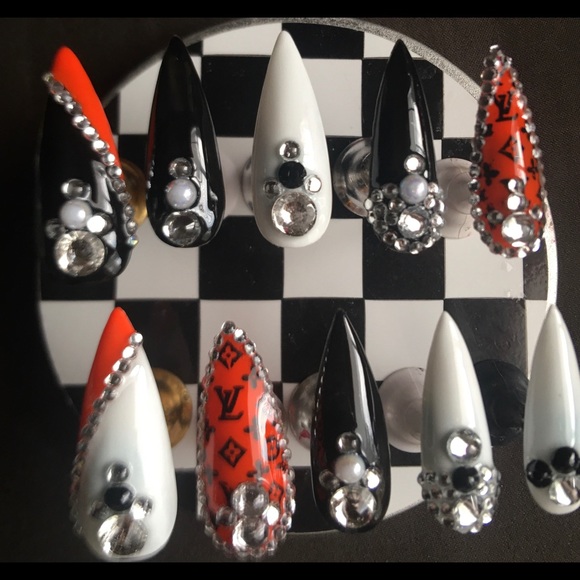 🎃 HollowWeenii Vibinz🎃 Press On Nails -MED15468 - Picture 9 of 11